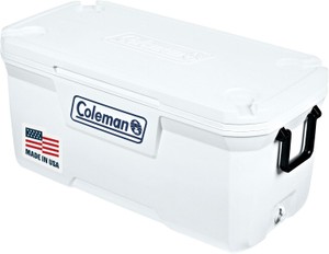 Coleman Insulated Marine Cooler, UV Guard Lid & Body, 100-Quart - Color White - Retail $139