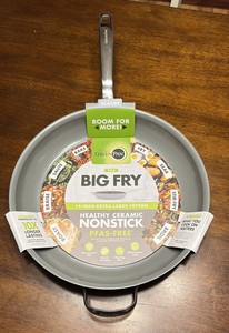 The Big Fry Healthy Ceramic Nonstick Frying Pan