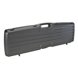 Plano Gun Guard SE Series Double ScopedShotgun Multi Case, Black, Padlock Tabs for Travel, Gun Cases for Shotguns, Rifles and Gun Accessories, One Size (Three clasps missing wont close. One clasp intact and can close)