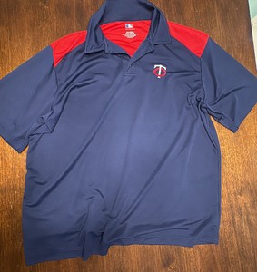 Minnesota Twins Polo Official Major League Baseball Sized 2XL Mens