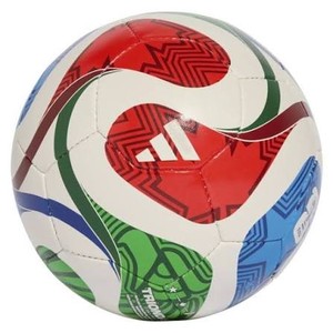 Adidas Unisex-Adult World Cup Training Sala Soccer Ball, WhiteTeam Royal BlueSolar BluePower Red, Futsal