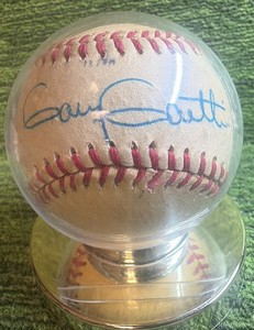 Gary Gaetti Autographed Sweet Spot Signed Official Rawlings American League Baseball - Minnesota Twins W.S. Champion