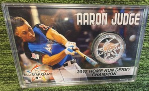Highland Mint New York Yankees Aaron Judge HR Derby Champion Medallion Coin All-Star Game