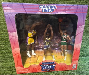 1996 Starting Lineup Collectors Club Centers Of The NBA Shaq Jabbar Chamberlain