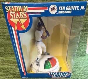 1992 Starting Lineup Stadium Stars Ken Griffey Jr. Kingdome Seattle Mariners New