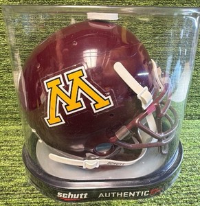 Minnesota Golden Gophers Vintage Schutt NCAA Football Mini Helmet NID IN BOX
