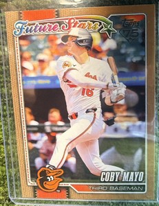 2026 Topps Series 1 - Future Stars Coby Mayo #72 GOLD NUMBERED 2026 Baltimore Orioles