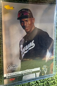1994 Classic Michael Jordan Minor League Baseball Card Birmingham Barons #1