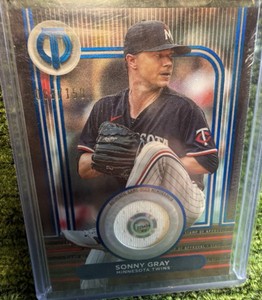 2024 Topps Tribute. Sonny Gray. Stamp of Approval Relic 150 Minnesota Twins