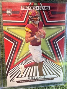 2024 Panini Rookies & Stars - Rookies Jayden Daniels #148 Red RC Washington