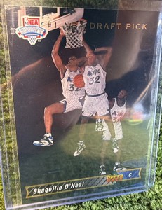Upper Deck 1992-93 Shaquille ONeal Orlando Magic NBA Draft Pick Card #1