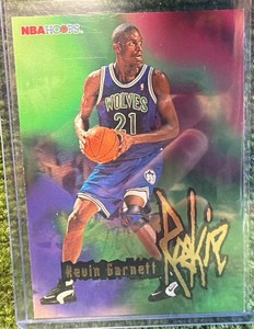 1995-96 Hoops Kevin Garnett 1995 Rookie Rookie RC #272 Timberwolves