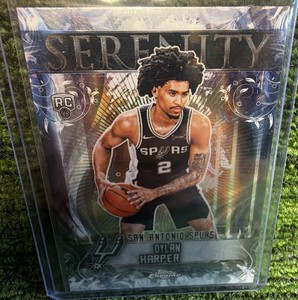 Topps Chrome 2025 Dylan Harper Spurs Rookie Serenity Insert #SY-12 Basketball