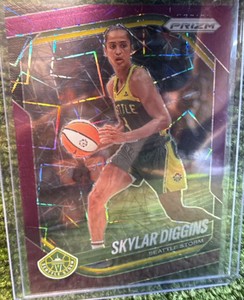 2025 Panini Prizm WNBA #123 Skylar Diggins 59 Purple Velocity Prizm Numbered  Seattle Storm