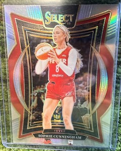 Sophie Cunningham Panini Select WNBA - SILVER Prizm 12 NM Indiana Fever