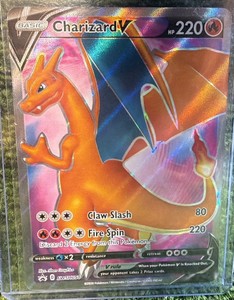 Pokemon Champions Path Charizard V SWSH050 Promo Full Art NM-MT