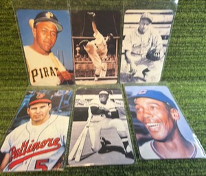 Old Timers Collection of Oversized Jumbo Cards- 6 Cards in Total- Cool Pieces 