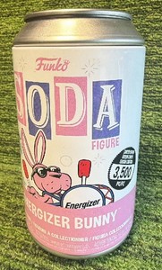 Funko Soda Energizer Bunny Vinyl Figure Limited Edition Collectible Display