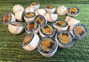2006 Twins Mini Baseball Collection Pin Collection Approx. 20 in Total Memorabilia