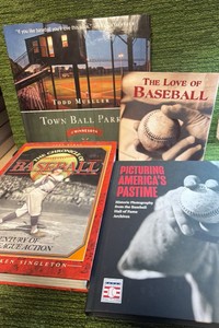 Coffee Table Baseball Books 4 In Total- Large Books- Nice in Good Condition 