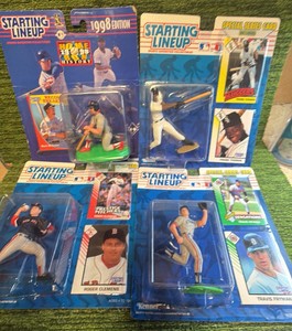 Starting Lienup of 90s MLB Baseball Stars   Mark McGwire, Frank Thomas, Roger Clemens, & Travis Fryman