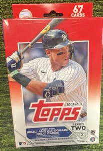 2023 Topps Series 2 MLB Baseball Hanger Box - Factory Sealed 67 Cards 