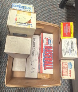 Box of 10 Major League Baseball Sets(see details) Trading Cards