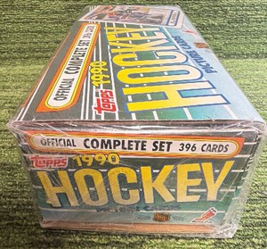 1990 Topps Hockey Picture Cards - Official Complete Set of 396 Cards -New Sealed