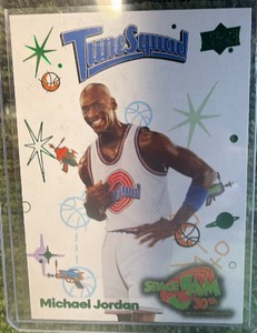Michael Jordan - Space Jam 30th Anniversary Upper Deck Base Card #10 - TuneSquad