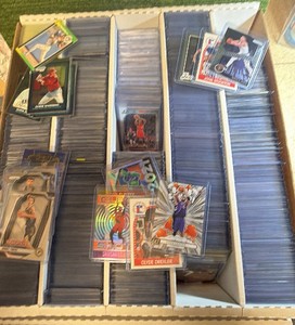 MONSTER BOX Full of BASKETBALL & BASEBALL CARDS  Top Loaded Cards  Miscellaneous LOT 