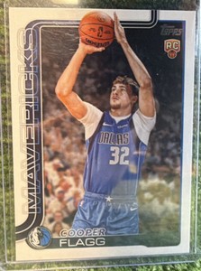 2025-26 TOPPS Flagship COOPER FLAGG ROOKIE #201 RC DUKE MAVS