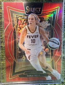 2025 Panini Select WNBA Concourse Red Prizm 81149 Lexie Hull #67 Indiana Fever