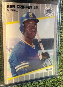 1989 Fleer - #548 Seattle Mariners (RC) - Ken Griffey Jr - Iconic Card 