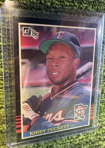 1985 Donruss Kirby Puckett RC #438 Minnesota Twins RC