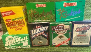 Lot of Mixed Sport Card Sets - Lot 07
