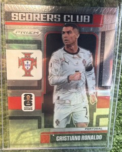 2026 Panini Prizm FIFA World Cup Cristiano Ronaldo Scorers Club Insert #21