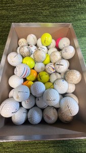 Mixed Golf Ball Lot of Random found balls  Titleist, Callaway, & More 