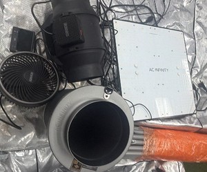 AC Infinity Indoor Grow Kit 3 x 3 Grow Tent 36x36x72 , 6 Inline Fan & Carbon Filter, Ionboard 240W Grow Light Board  Nice Condition GROW YOUR OWN 