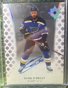 2020-21 Upper Deck Ultimate Collection Ryan OReilly Auto St Louis Blues