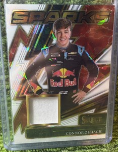 2026 Panini Select NASCAR Connor Zillisch Cracked Ice Sparks Patch