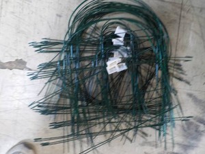 35 Sections Metal Green Fences