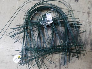 35 Sections Metal Green Fences