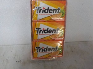12 pack Trident 14 stick each Tropical Twist Sugar Free Gum