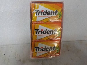 12 pack Trident 14 stick each Tropical Twist Sugar Free Gum