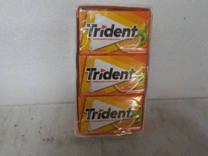 12 pack Trident 14 stick each Tropical Twist Sugar Free Gum