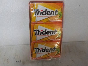 12 pack Trident 14 stick each Tropical Twist Sugar Free Gum