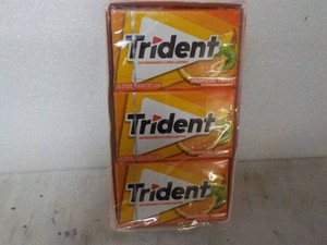 12 pack Trident 14 stick each Tropical Twist Sugar Free Gum