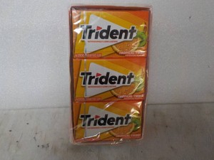 12 pack Trident 14 stick each Tropical Twist Sugar Free Gum