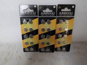 3 Juninxio 10 packs 1.5 Alkaline Batteries
