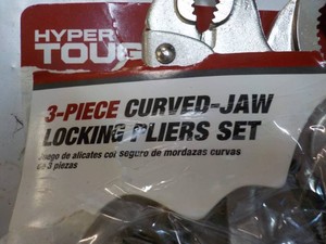 Hyper Tough 3 pc Pliers Set